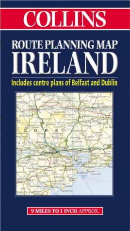 Book Collins Route Planning Map Ireland free