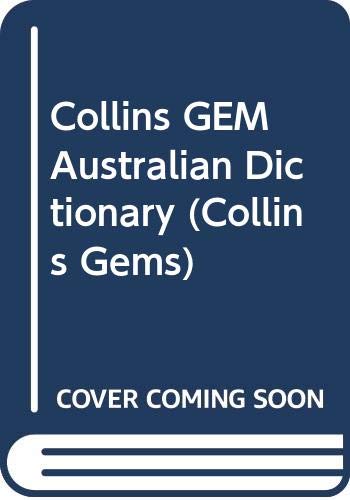 Book Collins GEM Australian Dictionary (Collins Gems) free