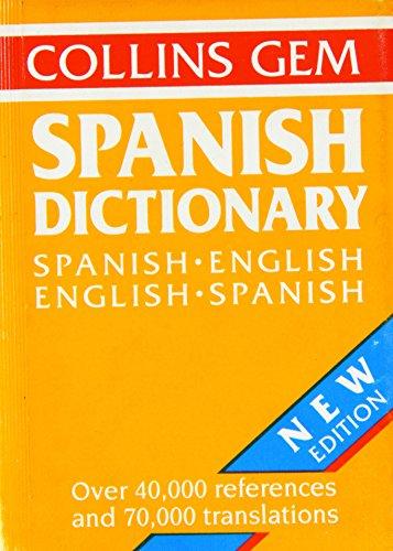 Book Spanish-English, English-Spanish Dictionary (Gem Dictionaries) free