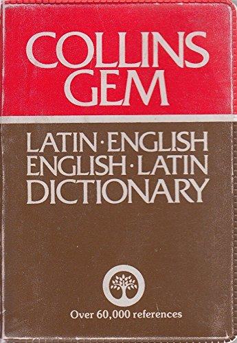 Book Collins Gem Latin Dictionary: Latin English English Latin (Gem Dictionaries) free