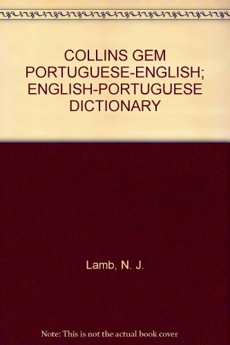 Book Collins Gem Portuguese-English English-Portuguese Dictionary free