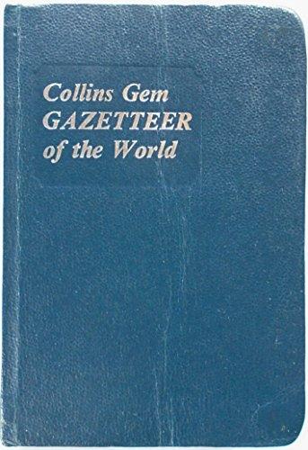 Book Collins Gem Gazetteer Of The World free