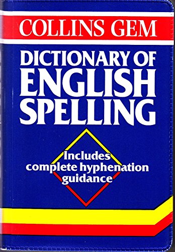 Book Collins Gem Dictionary of Spelling (Collins Gems) free