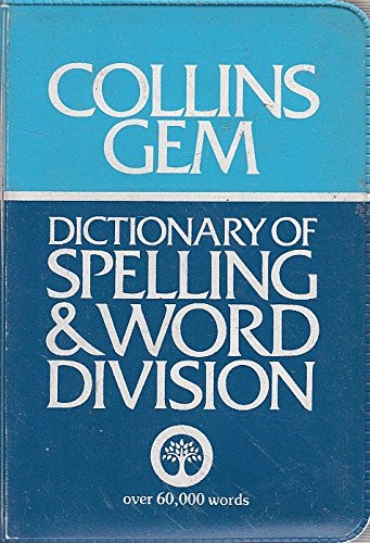 Book Dictionary of Spelling and Word Division (Gem Dictionaries) free