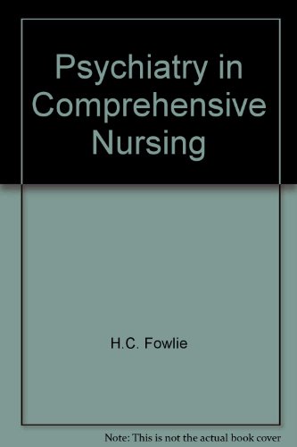 Book Psychiatry in comprehensive nursing, free