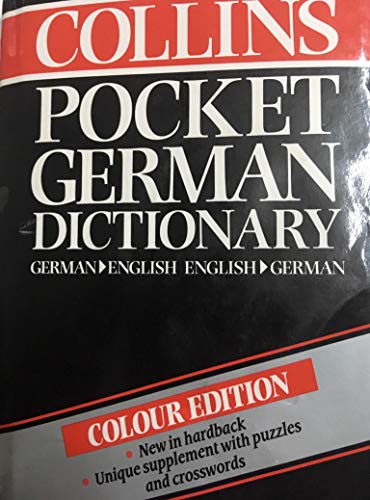 Book Collins Pocket German Dictionary free