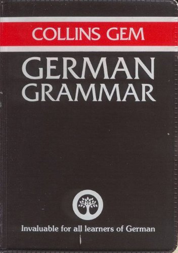 Book Collins Pocket German Grammar free Book Collins Pocket German Grammar free
