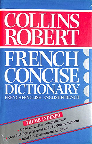 Book Collins-Robert concise French-English English-French dictionary free