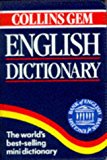 Book Collins Gem English Dictionary (Collins Gems) free