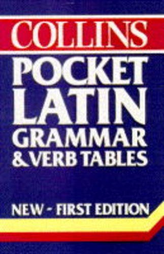 Book Collins Pocket Latin Grammar and Verb Tables free