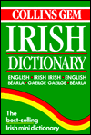 Book Collins Gem Irish Dictionary free