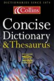 Book Collins Concise Dictionary and Thesaurus free