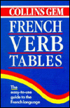 Book Collins Gem French Verb Tables (Collins Gems) free