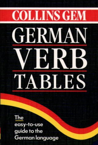 Book Collins Gem German Verb Tables (Collins Gems) free