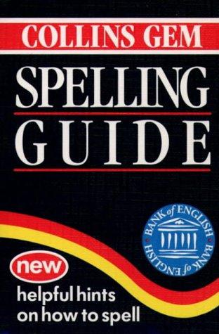 Book Collins Gem Spelling Guide (Collins Gems) free
