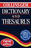 Book Collins Gem Dictionary and Thesaurus (Collins Gems) free