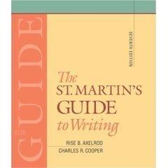Book The St. Martin's Guide To Writing- Text Only free