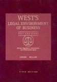Book West's Legal Environment Of Business (5th Edition) Text Only free