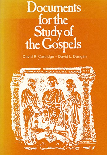 Book Documents for the Study of the Gospels free