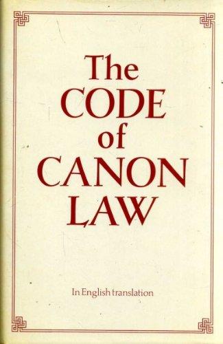 Book The Code of Canon Law in English Translation free