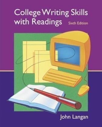 Book College Writing Skills with Readings, Sixth Edition - Text Only free