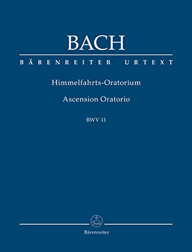 Book Ascension Oratorio, BWV 11: Study score free