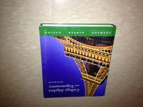 Book College Algebra&trigonometry (5th Edition) Text Only free
