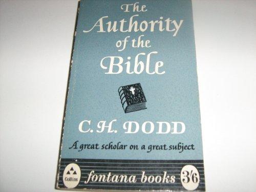 Book The Authority of the Bible free