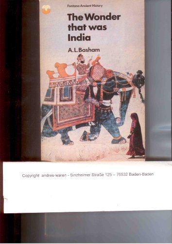 Book The Wonder That Was India: v. 1 (Fontana ancient history) free