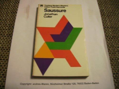 Book Saussure (Fontana Modern Masters) free