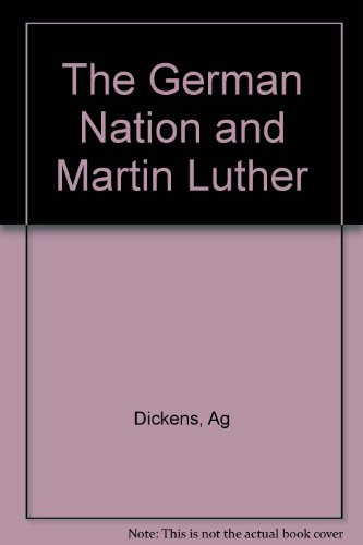 Book The German Nation and Martin Luther free