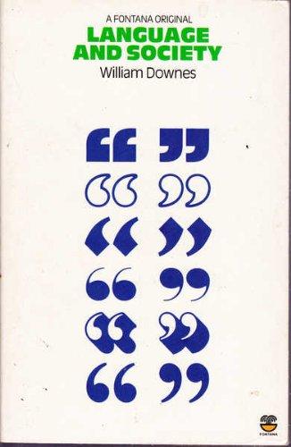 Book Language and society (Fontana linguistics) free