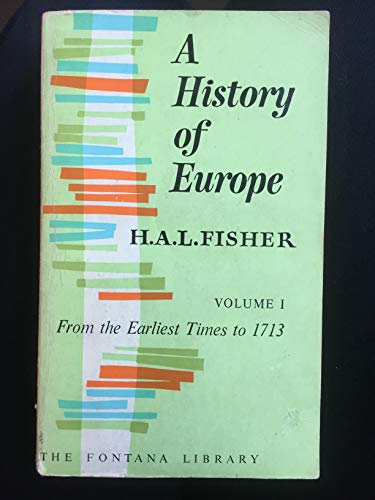 Book History of Europe Volume 1 free
