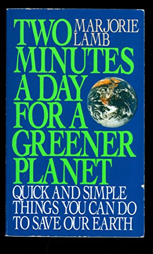 Book Two Minutes A Day To A Greener Planet ~mass Ppr free