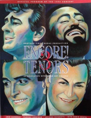 Book Encore of the Three Tenors free