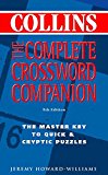 Book The Complete Crossword Companion free