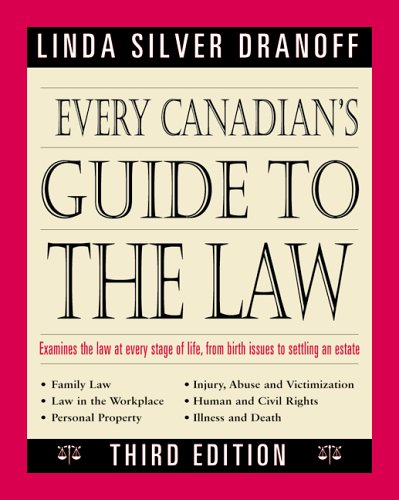Book Every Canadian's Guide to the Law free