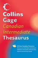 Book Collins Gage Canadian Intermediate Thesaurus free