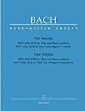 Book Bach: Four Flute Sonatas, BWV 1030, 1032, 1034, 1035 free