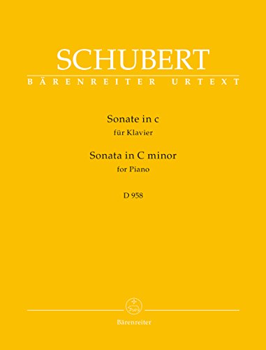 Book Schubert: Piano Sonata in C Minor, D 958 free