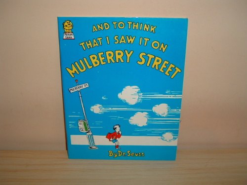 Book And to Think I Saw it on Mulberry Street (Picture Lions) free
