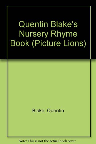 Book Quentin Blake's Nursery Rhyme Book free