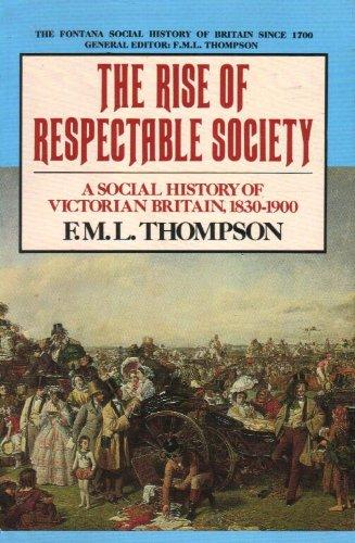 Book Rise Of Respectable Society free