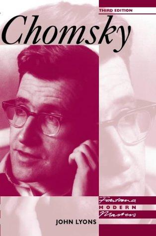Book Chomsky (Fontana modern masters) free