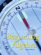 Book Beginning Algebra- Text Only free