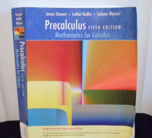 Book Precalculus: Mathematics for Calculus- Text Only free