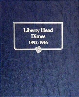 Book Barber, Liberty Head or Morgan Dime: Coin Folder 1892 to 1916 free