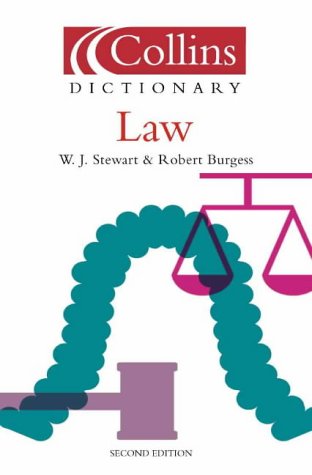 Book Collins Dictionary of Law free