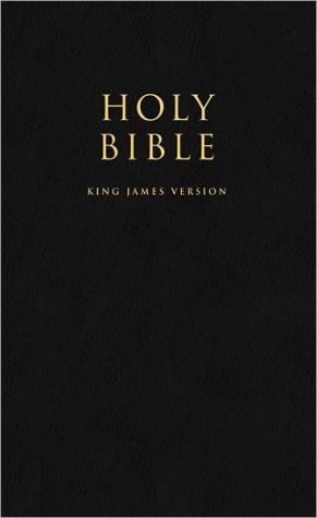 Book HOLY BIBLE: King James Version (KJV) Popular Gift & Award Black Leatherette Edition free