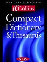 Book Collins Compact Dictionary and Thesaurus free